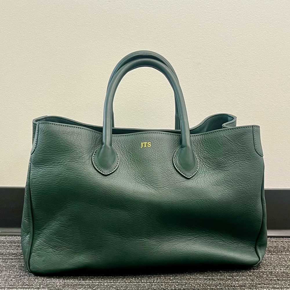 Mark & Graham Elisabetta Slouch Leather Handbag - Picture 2 of 5